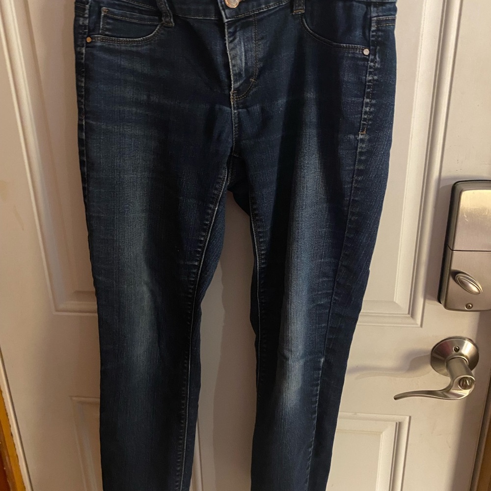 White House Black Market Indigo Skinny Jeans